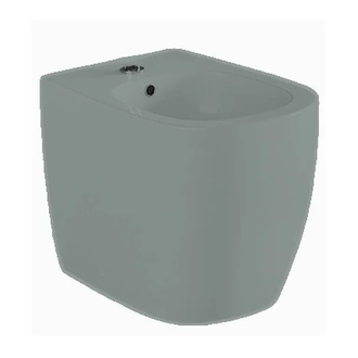 Nic-Design Біде підлогове Nic Design Ovvio 37,4х53х42 см, Cemento матовий (004432047)