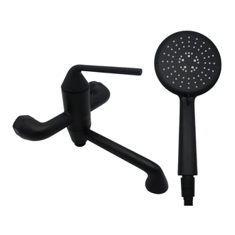 AIM DG13630 змішувач для ванни, чорний (DG13630) (DG13630 matte black)