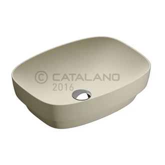 Раковина накладная на столешницу Catalano Green Lux / Colori 50 х 38 см, серый матовый (150AGRLXGS) фото 1 Aquada.com.ua