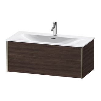 Тумба подвесная под раковину Duravit XViu 101 x 48 см, каштан тёмный (XV40350B153) фото 1 Aquada.com.ua