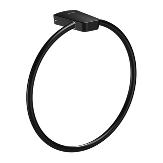 Полотенцедержатель-кольцо Ø 558 мм Sonia S6 Black, чёрный матовый (168224) фото 1 Aquada.com.ua