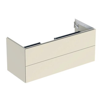 Тумба подвесная Geberit One 120 х 47 х h50,4 см, цвет - песочно-серый глянцевый 505.265.00.4