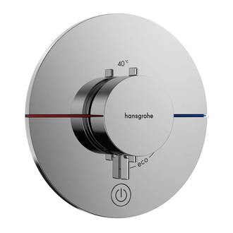 Hansgrohe ShowerSelect Comfort S Термостат прихованого монтажу, хром (15562000)