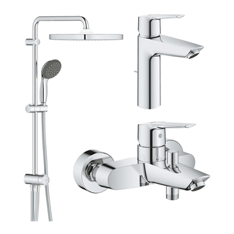 Grohe Start Набор смесителей 3-в-1, хром (UA202305RM)