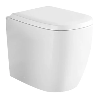 Унітаз підлоговий Nic Design Ovvio 37,4х53х42 см, білий глянець (003859001)