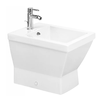 Биде напольное Duravit 2nd floor 57х37 см (0136100000) фото 1 Aquada.com.ua