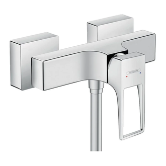 HANSGROHE Смеситель для душа однорычажный с петлеобразной ручкой, хром Metropol (74560000) фото 1 Aquada.com.ua