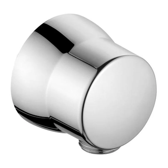 Кутове з'єднання Sirena DN15 6306105-00 для шланга із клапаном захисту від зворотного потоку хром Kludi