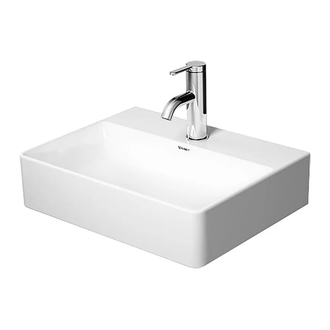 Раковина накладная на столешницу Duravit DuraSquare 45 х 35 см (0732450041) фото 1 Aquada.com.ua