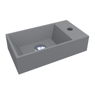 MIRAGGIO Умывальник COPPER 400 GRAY MIRASTONE (0000802)