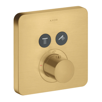 Термостатический смеситель для душа Axor ShowerSelect (цвет - матовое золото) (36707250) фото 1 Aquada.com.ua