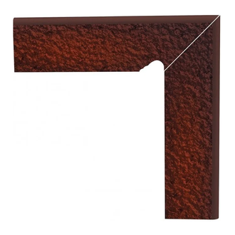Цоколь Cloud Brown Правий 2 ел STR 8,1x30 код 6448 Ceramika Paradyz (Z---081X300-1-CLOU.BRPR-C)