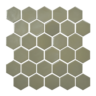 КОТТО КЕРАМІКА Мозаїка HEXAGON H 6012 Maus Grey 295х295х9 Кераміка Лео УКРАЇНА