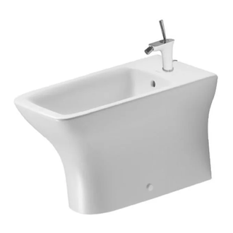 DURAVIT PURAVIDA биде напольное 36*63см (2247100000) фото 1 Aquada.com.ua