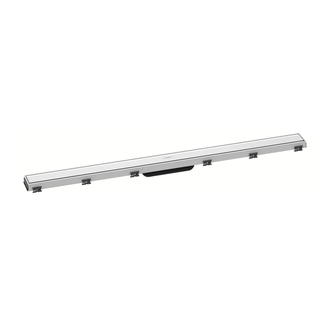 Трап для душа 100 см Hansgrohe RainDrain Match, белый (56041450) фото 1 Aquada.com.ua
