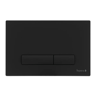 IMPRESE PANI Black Soft Touch клавиша смыва (OLIpure), черный мат (i9040ВOLIpure) фото 1 Aquada.com.ua