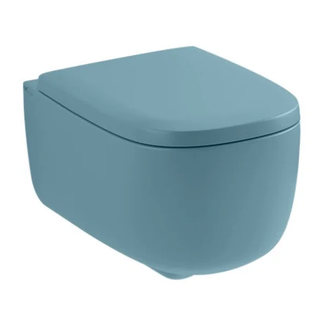 Унітаз підвісний Nic Design Ovvio 37,4х53х28,5 см, Denim глянець (003479076)