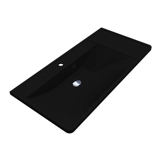 MIRAGGIO Умывальник SACRAMENTO BLACK MIRASTONE (0000436)