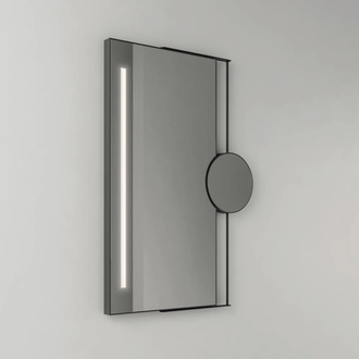 Nic-Design Дзеркало Nic Design Ray 70 см, з LED підсвічуванням, brushed bronze (012853065)