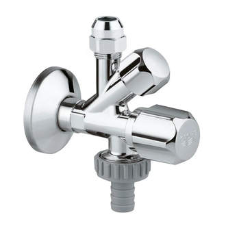 Grohe Запорний, кутовий вентиль 1/2" для стиральной или посудомоечной машин (22036000) фото 1 Aquada.com.ua