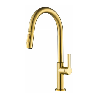 Kraus Oletto Змішувач кухонний, золотий (KPF-2820BB)