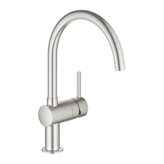 Grohe Vento смеситель кухонный, сталь (30427DC0) (30427dc0)
