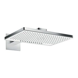 Верхний душ Hansgrohe Rainmaker Select 460 2jet (цвет - хром/белый) (24005400) фото 1 Aquada.com.ua
