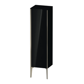 Шкафчик напольный Duravit XViu 40 x 36 х h157 см, чёрный глянцевый (XV1325LB140) фото 1 Aquada.com.ua
