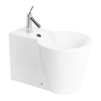 Биде напольное Duravit Starck1 64х41 см, цвет белый (0274100000) фото 1 Aquada.com.ua