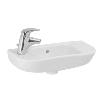 Маленькая (мини) раковина 36 х 25 см Laufen Pro, отвертие под смеситель слева (H8169570001051) фото 1 Aquada.com.ua