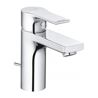 Kludi ZENTA SL 100 Смеситель для умывальника, хром (482900565)