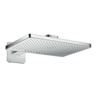 Верхній душ Axor ShowerSolutions 460х300 2jet з тримачем, хром (35275000)