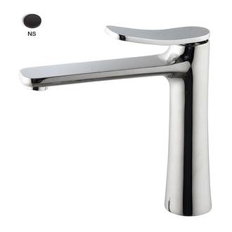 Fima Carlo Змішувач для умивальника високий Fima Flo, чорний матовий (F3801LNS)