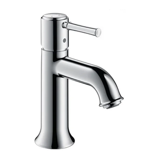 Смеситель для раковины, однорычажный Hansgrohe Talis Classic (цвет - хром), с донным клапаном (14111000) фото 1 Aquada.com.ua