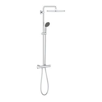 Душова система з термостатом, настінний монтаж Grohe QuickFix Vitalio Start System 250 Cube 26697000