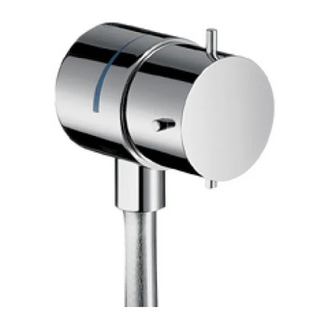 Шланговое подсоединение Axor Starck Fixfit Stop (цвет - хром) (10882000) фото 1 Aquada.com.ua