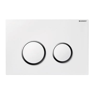 Кнопка для смыва Geberit Sigma 20, белый/хром (115.778.KJ.1) фото 1 Aquada.com.ua