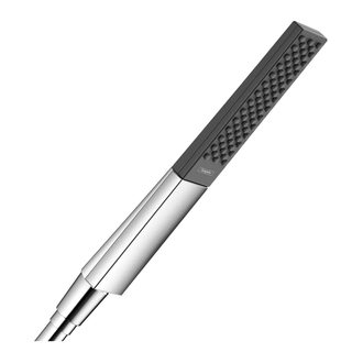 Лейка для душа "палочка" Hansgrohe Rainfinity (цвет - хром/чёрный), 1 вид струи (26866000) фото 1 Aquada.com.ua