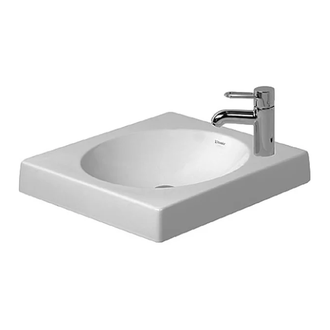 Раковина накладная на столешницу Duravit Architec 50х50 см (0320500000) фото 1 Aquada.com.ua