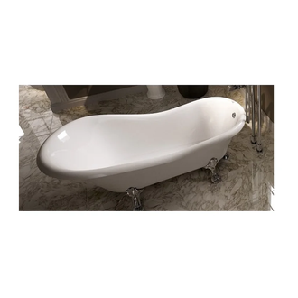 Ванна из искуственного камня Flaminia Evergreen 170 х 80 см + ножки (EG171) фото 1 Aquada.com.ua