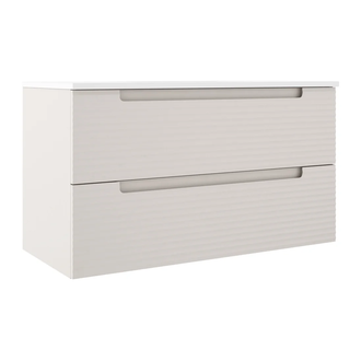 Комплект мебели 100 см Devit Acqua, бежевый матовый 088178V
