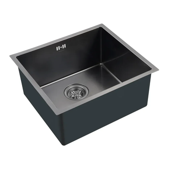 Мийка Mixxus MX4843-220x1.0-PVD-Black (MX0557)