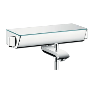 Термостат для ванны Hansgrohe Ecostat Select (цвет - белый/хром) (13141400) фото 1 Aquada.com.ua