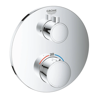 Термостат прихованого монтажу для 1 споживача Grohe Grohtherm Convent. Concealed (24075000)