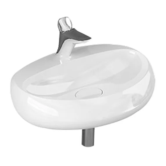 Rak Ceramics Cloud Раковина подвесная, белый глянец (CLOWB5501AWHA)