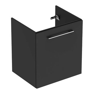 Тумба под раковину Geberit Selnova Square slim rim 58,8 см, лава матовая (501.221.00.1)