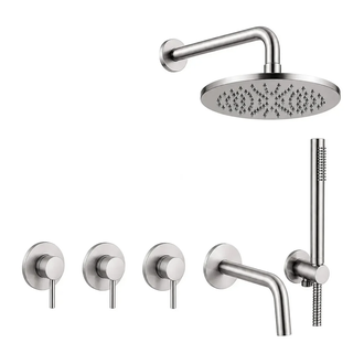 Paffoni Shower Душевая система, хром (KITLIG011ST225)