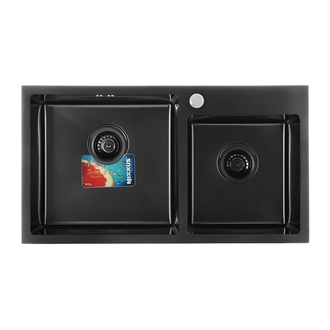 Мийка Mixxus MX7843-220x1.0-PVD-Black (MX0565)