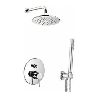 Paffoni Shower Душевая система, хром (KITLIG015CR300)
