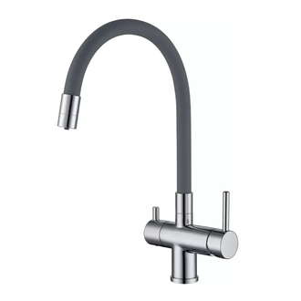 GAPPO G4398-30 Змішувач кухонний, хром (G4398-30)